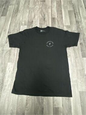 Lira Black Short Sleeve Crew Neck Graphic Tee
